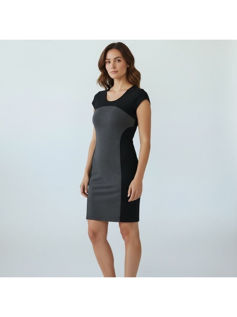 Athleta Black and Grey Casual Dress, size medium - Picture 4 of 14